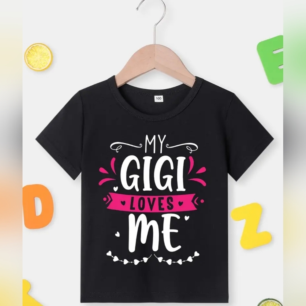 My Gigi loves me short sleeve T-shirt